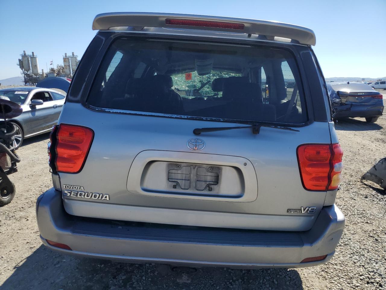 2003 Toyota Sequoia Limited VIN: 5TDZT38A73S170063 Lot: 87115835