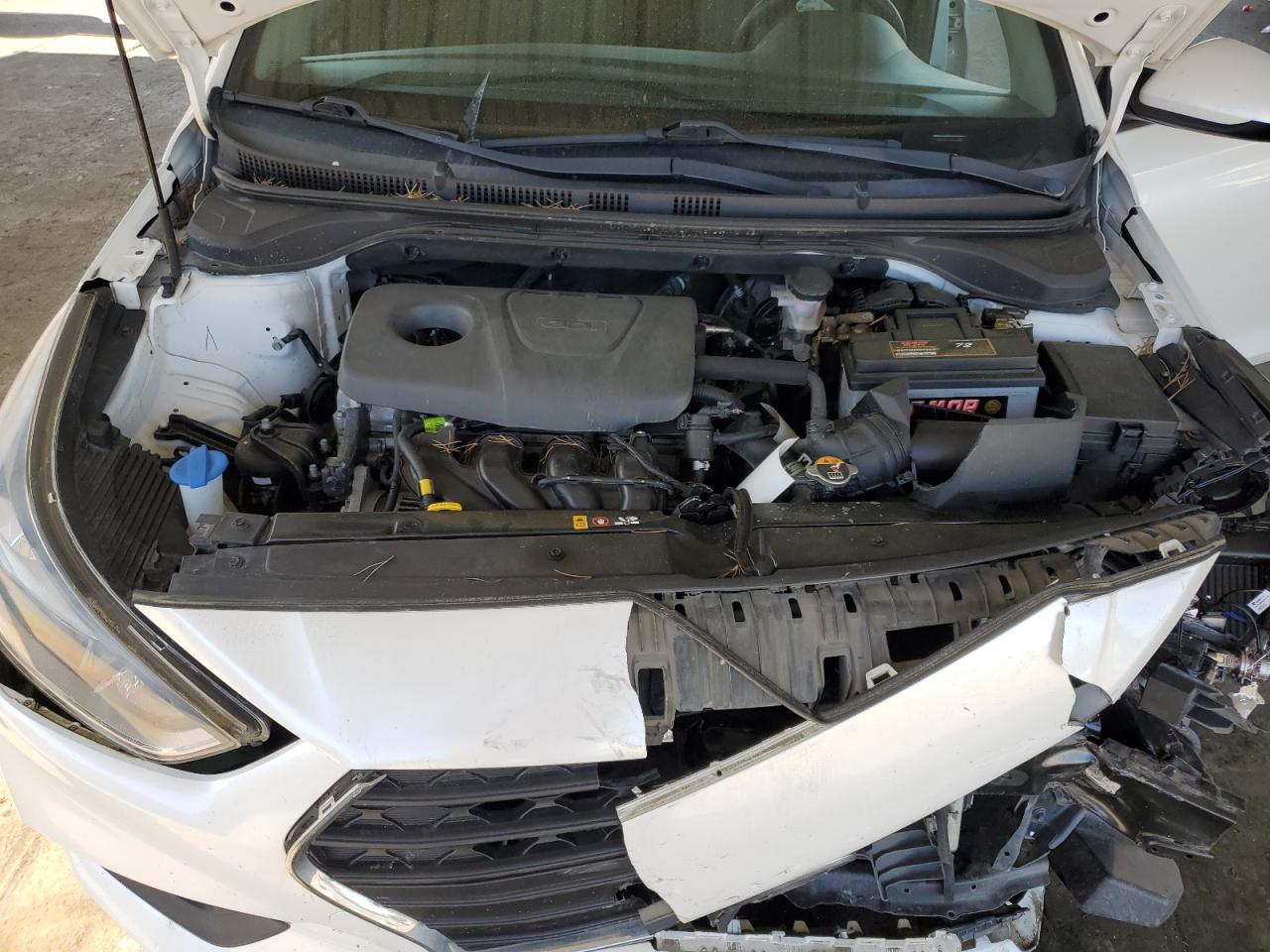 2018 Hyundai Accent Se VIN: 3KPC24A3XJE014858 Lot: 87450965