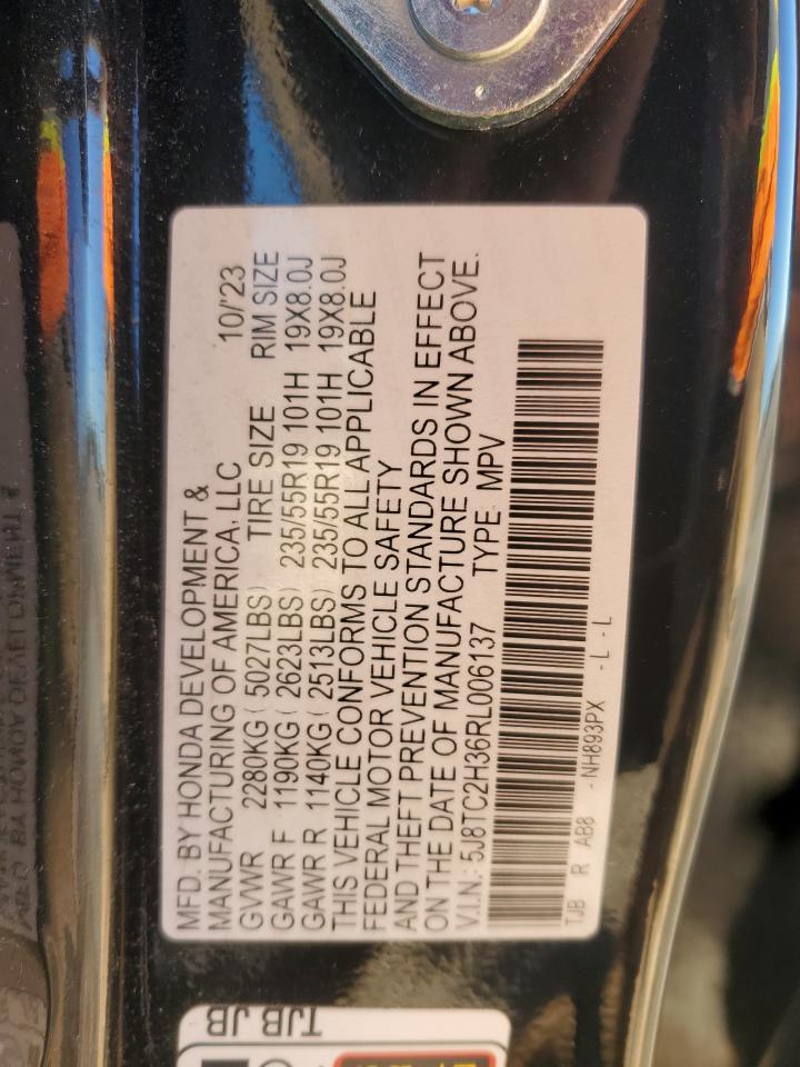 2024 Acura Rdx VIN: 5J8TC2H36RL006137 Lot: 87247875