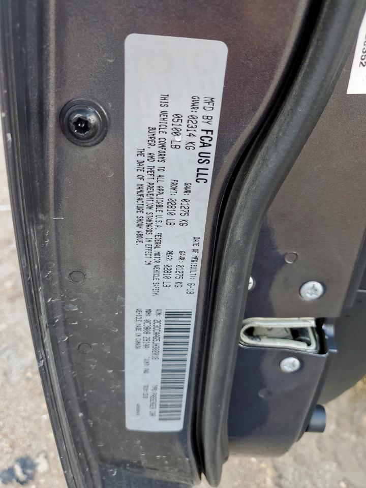 2018 Chrysler 300 Touring VIN: 2C3CCAAG5JH302018 Lot: 90287935