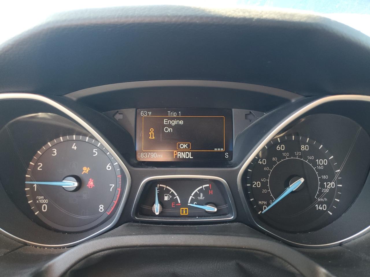 2016 Ford Focus Se VIN: 1FADP3F25GL386274 Lot: 87082335