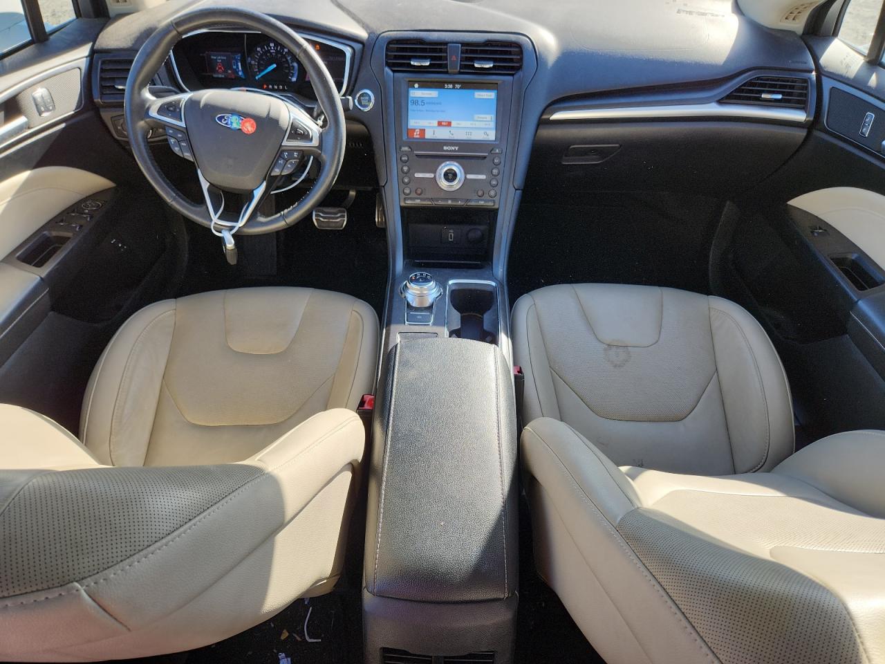 2017 Ford Fusion Titanium Hev VIN: 3FA6P0RU1HR267645 Lot: 82096335