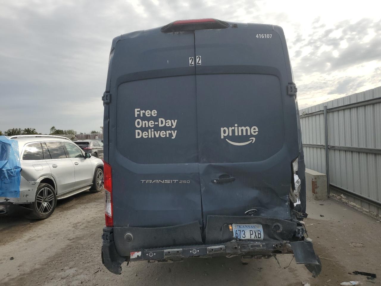 2019 Ford Transit T-250 VIN: 1FTYR3XM7KKB90471 Lot: 82395005