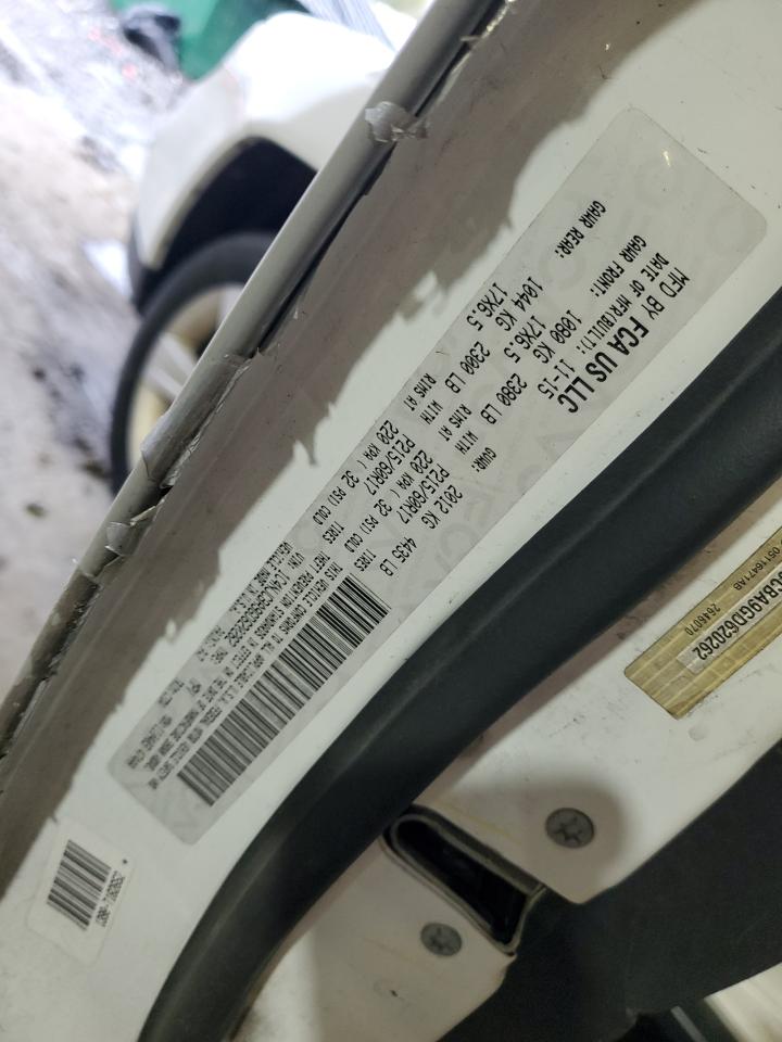 2016 Jeep Compass Sport VIN: 1C4NJCBA9GD620262 Lot: 84937795