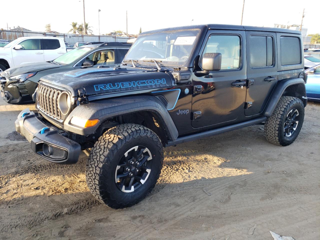 2024 Jeep Wrangler Rubicon 4Xe black null hybrid 1C4RJXR63RW167211 photo #1
