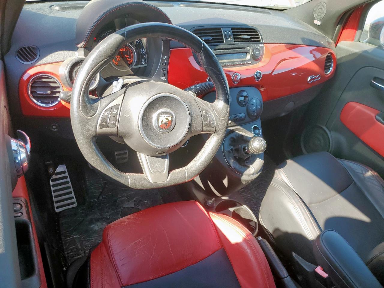 2013 Fiat 500 Abarth VIN: 3C3CFFFH0DT528842 Lot: 86340935
