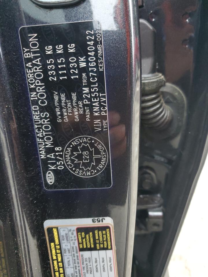 2018 Kia Stinger Gt2 VIN: KNAE55LC7J6040422 Lot: 82260005