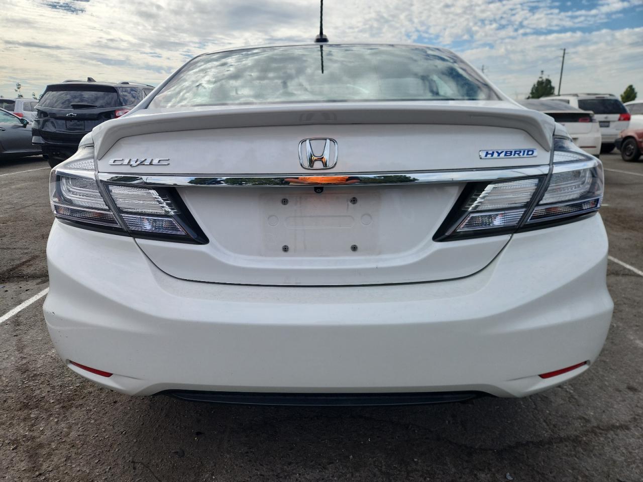 2014 Honda Civic Hybrid VIN: 19XFB4F27EE200389 Lot: 84997305