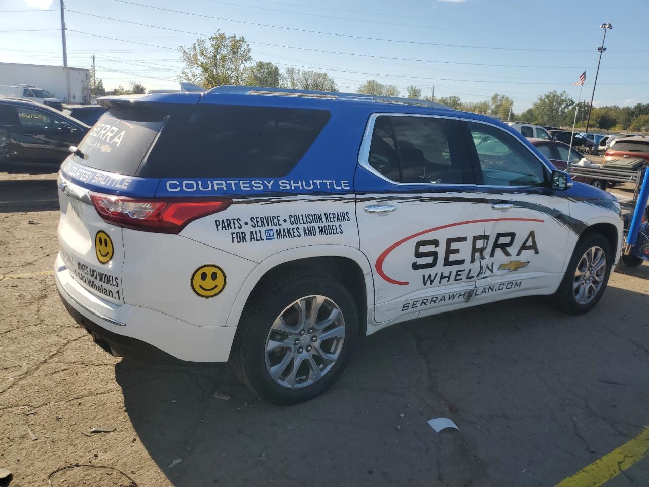 2018 Chevrolet Traverse Premier VIN: 1GNERKKW0JJ119145 Lot: 82147025