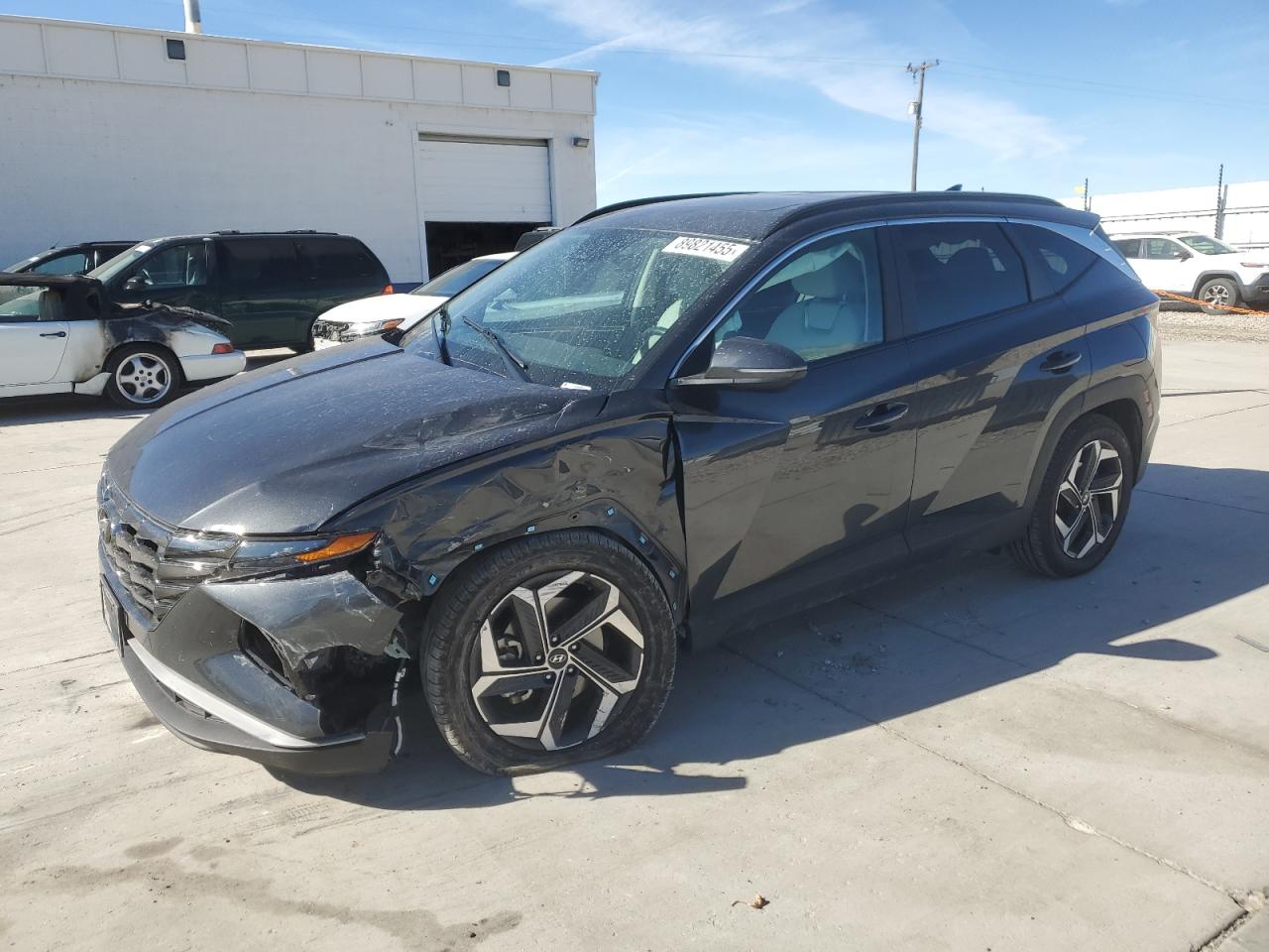 2022 Hyundai Tucson Sel VIN: 5NMJCCAE1NH124616 Lot: 89821455