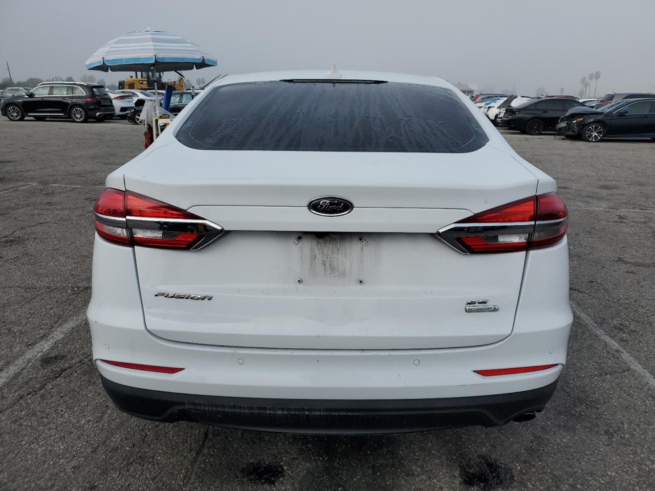 2019 Ford Fusion Sel VIN: 3FA6P0CDXKR237625 Lot: 90693595