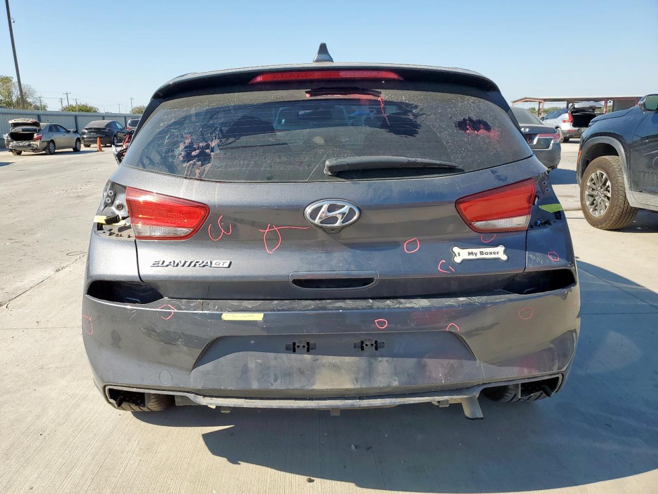 2018 Hyundai Elantra Gt VIN: KMHH35LE3JU043557 Lot: 82369995