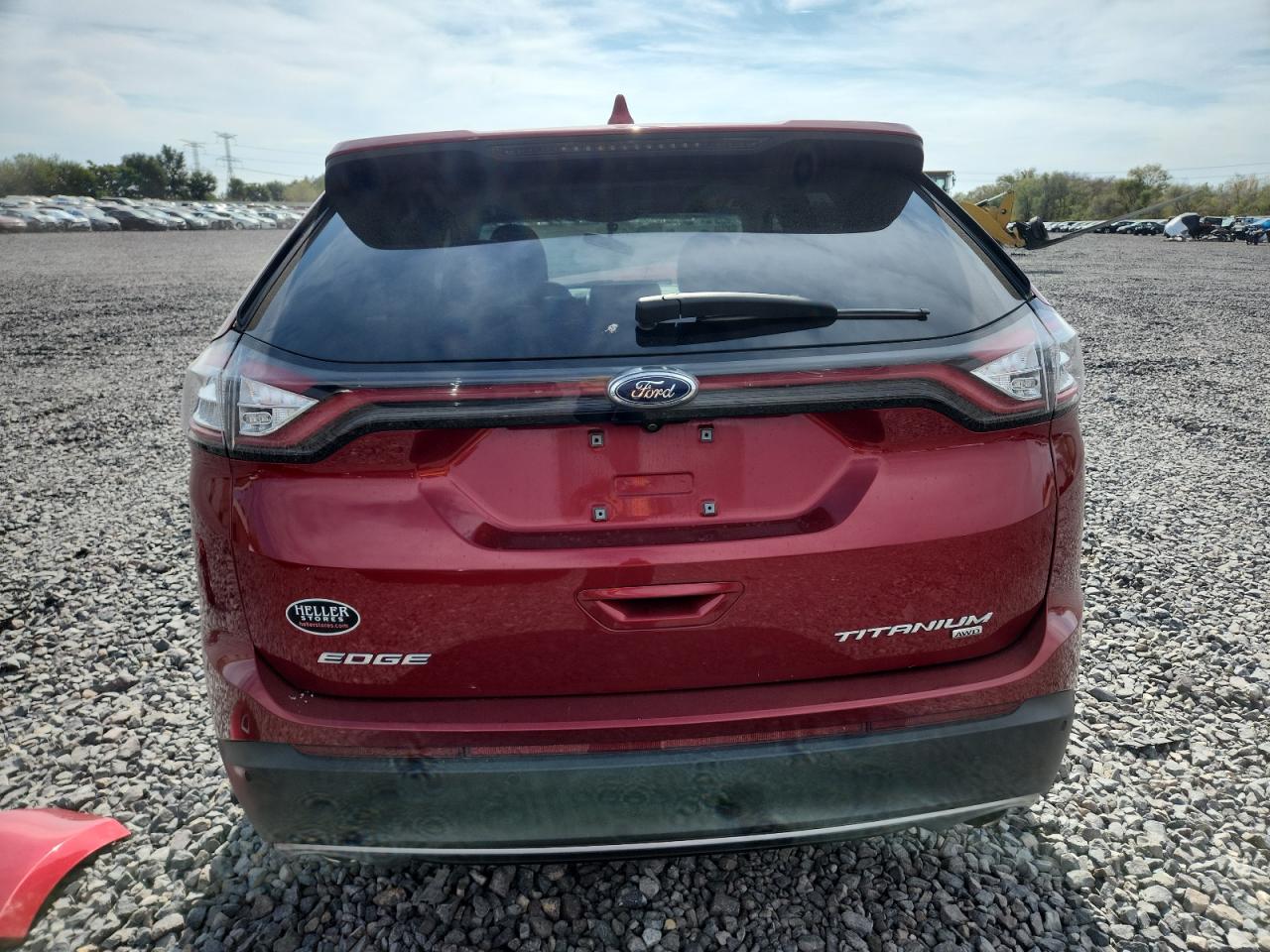 2016 Ford Edge Titanium VIN: 2FMPK4K82GBC57071 Lot: 86792145