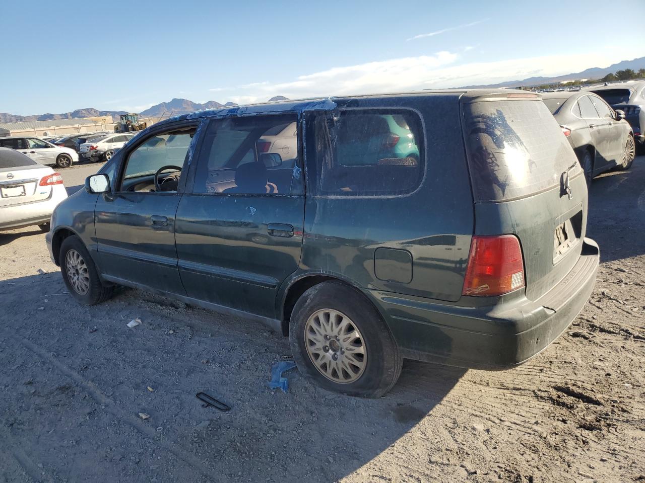 1997 Honda Odyssey Ex green van gas JHMRA1875VC007073 photo #3