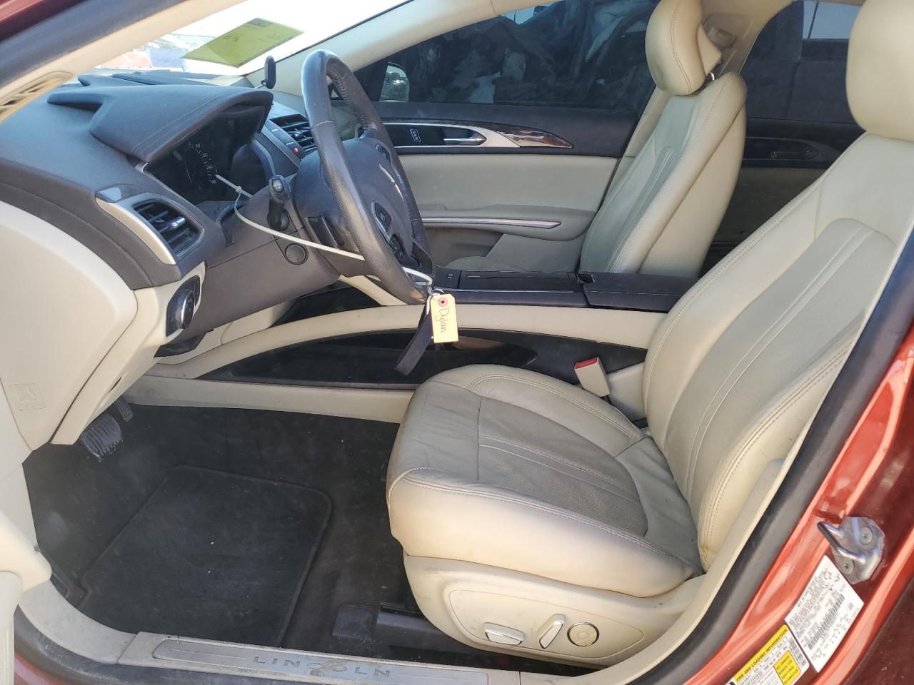 2014 Lincoln Mkz VIN: 3LN6L2G95ER820711 Lot: 86992835