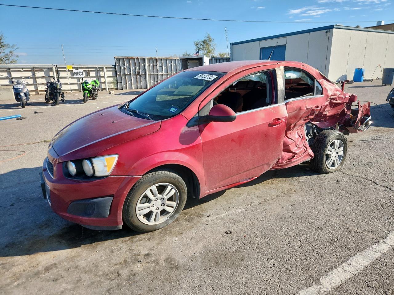 2014 Chevrolet Sonic Lt VIN: 1G1JC5SB3E4155741 Lot: 86133195