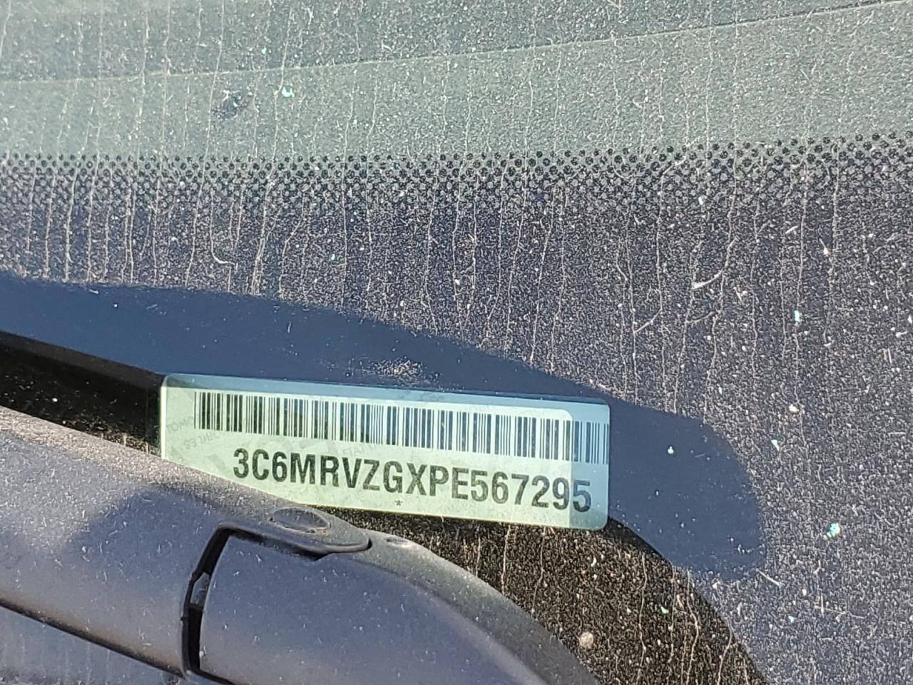 2023 Ram Promaster 3500 3500 Super High VIN: 3C6MRVZGXPE567295 Lot: 84046145
