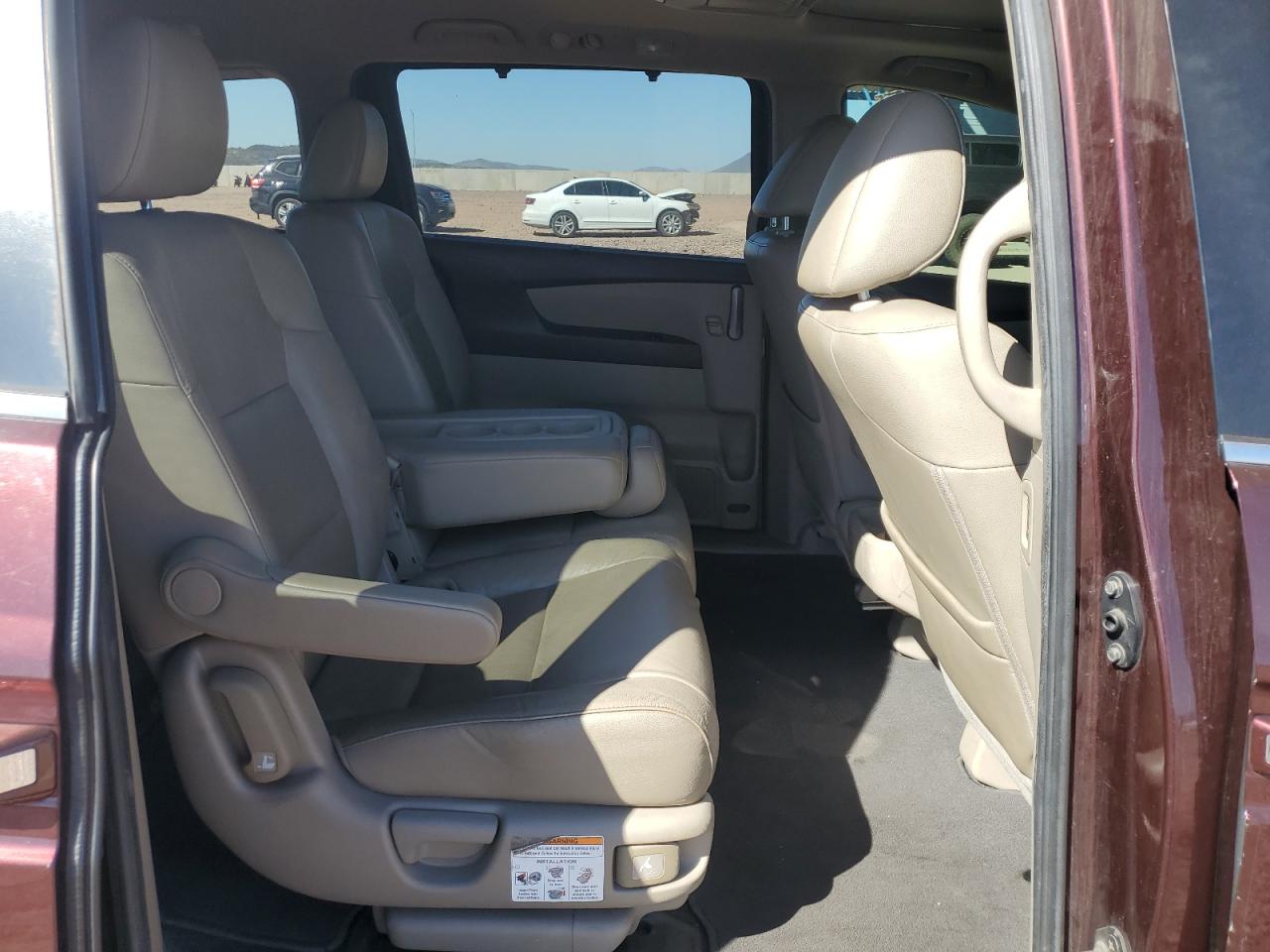 2012 Honda Odyssey Exl VIN: 5FNRL5H65CB030539 Lot: 81970265