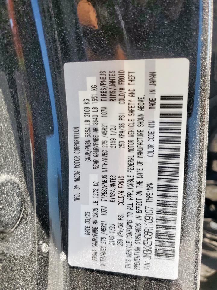 2024 Mazda Cx-90 Premium Plus VIN: JM3KKEHC6R1109107 Lot: 84253505