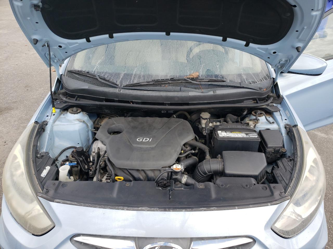 2014 Hyundai Accent Gls VIN: KMHCT4AE5EU754013 Lot: 84941975
