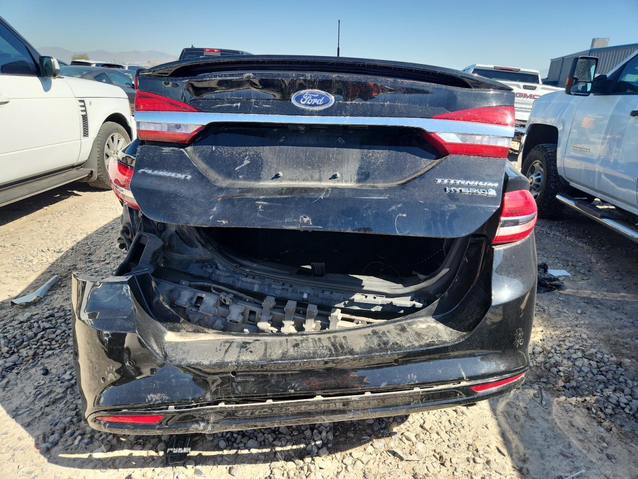 2018 Ford Fusion Titanium/Platinum Hev VIN: 3FA6P0RU6JR182158 Lot: 82234975