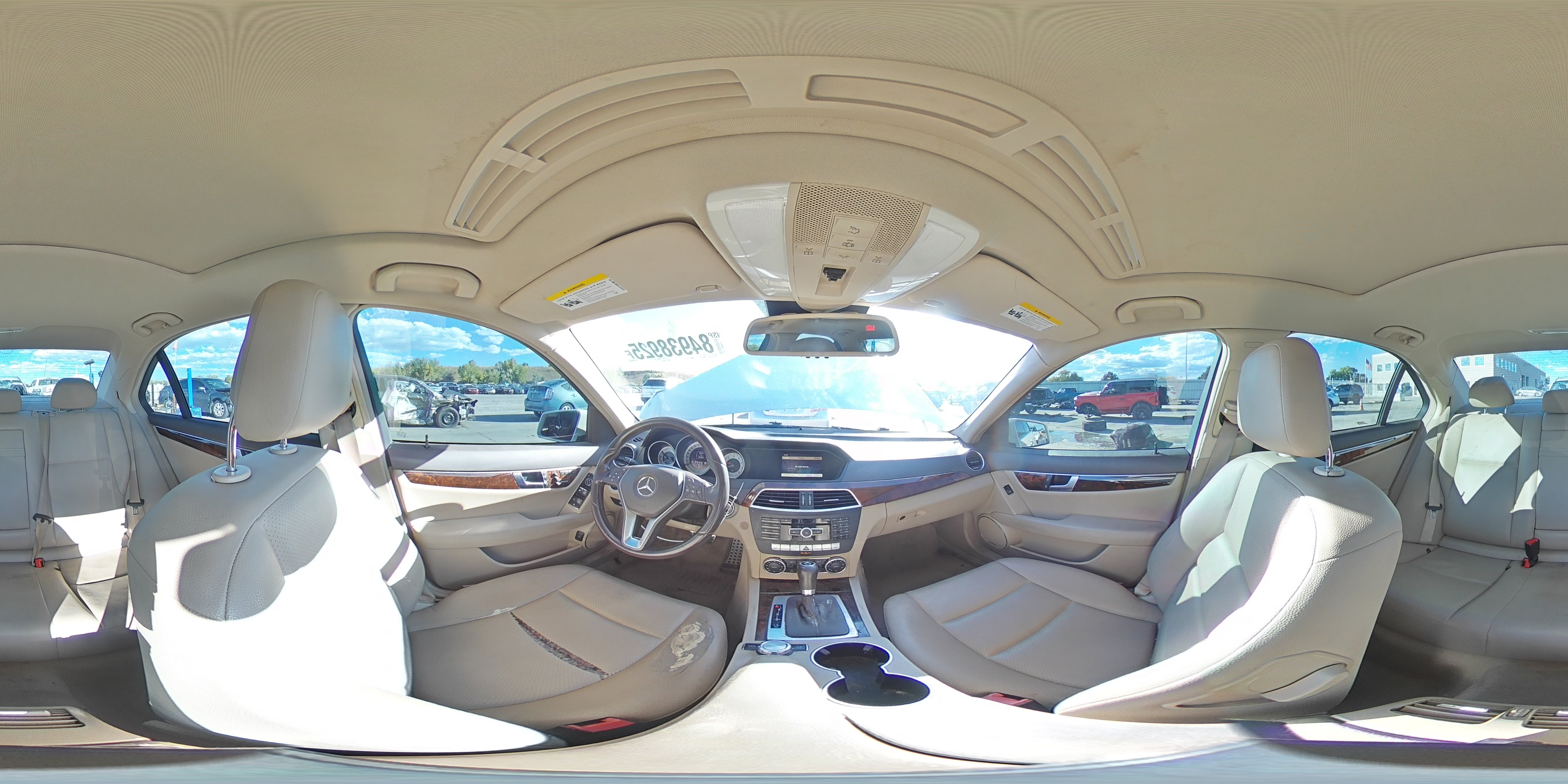 2012 Mercedes-Benz C 300 4Matic VIN: WDDGF8BB5CA729495 Lot: 84938925