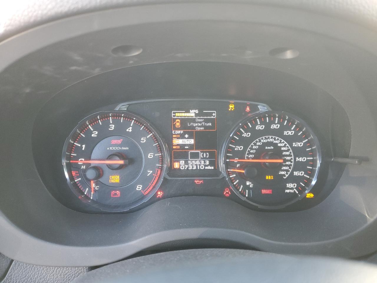 2019 Subaru Wrx Sti VIN: JF1VA2S68K9800968 Lot: 84957245