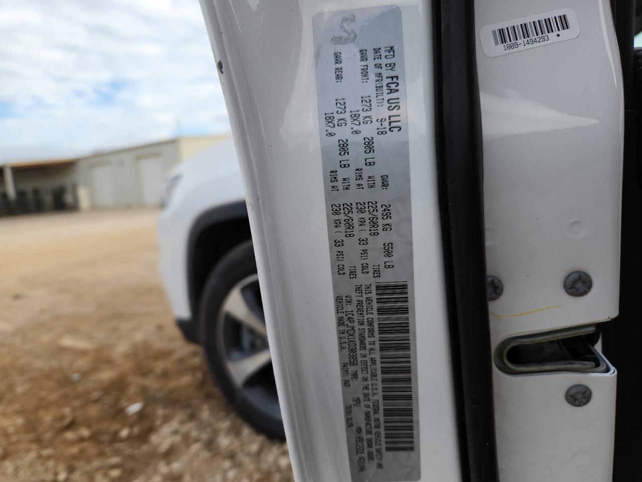 2019 Jeep Cherokee Limited VIN: 1C4PJMDX1KD303858 Lot: 85511315