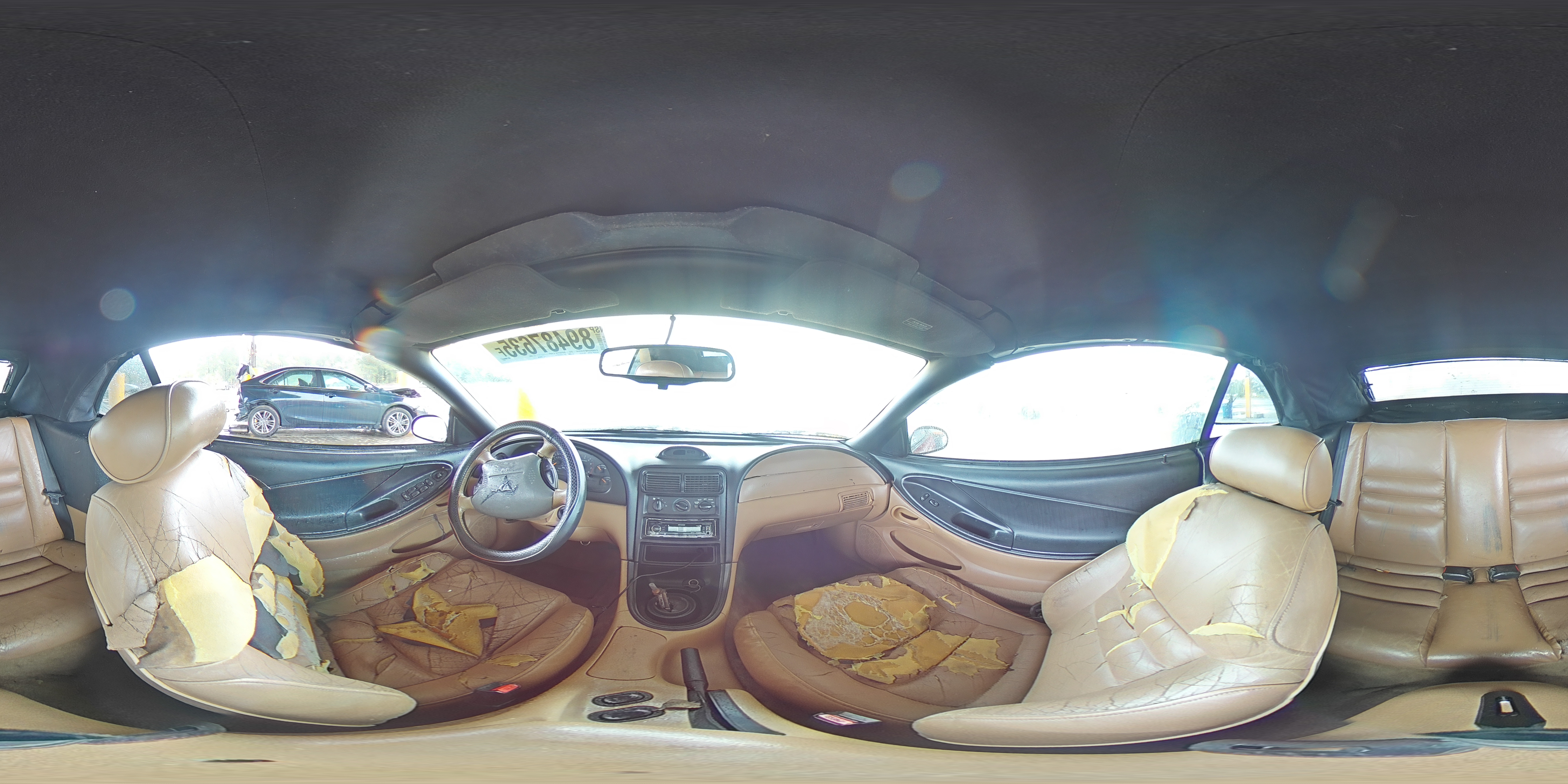 1996 Ford Mustang Gt VIN: 1FALP45X9TF235056 Lot: 89487635