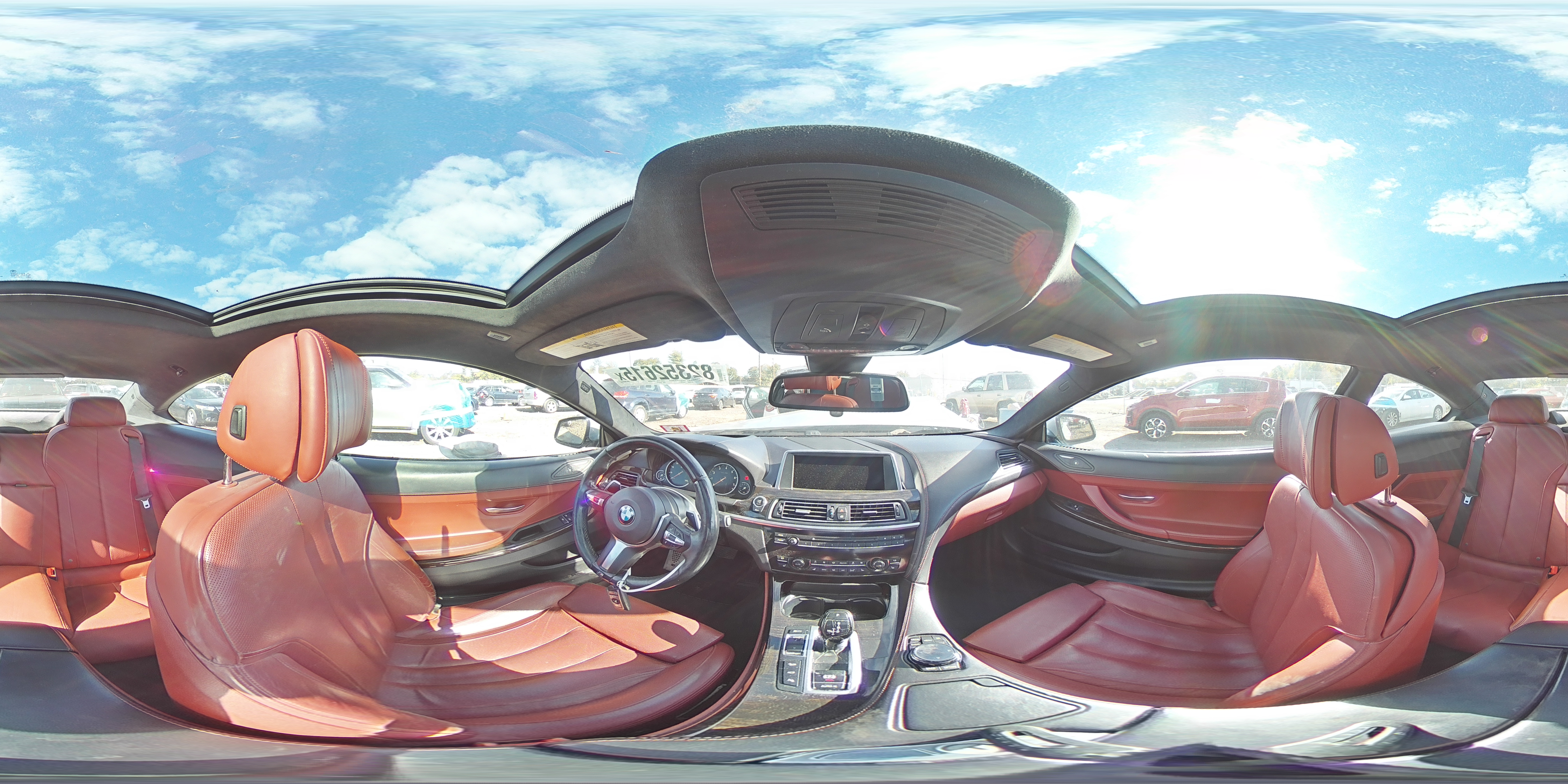 2015 BMW 650 Xi VIN: WBAYM1C51FD325274 Lot: 82352615