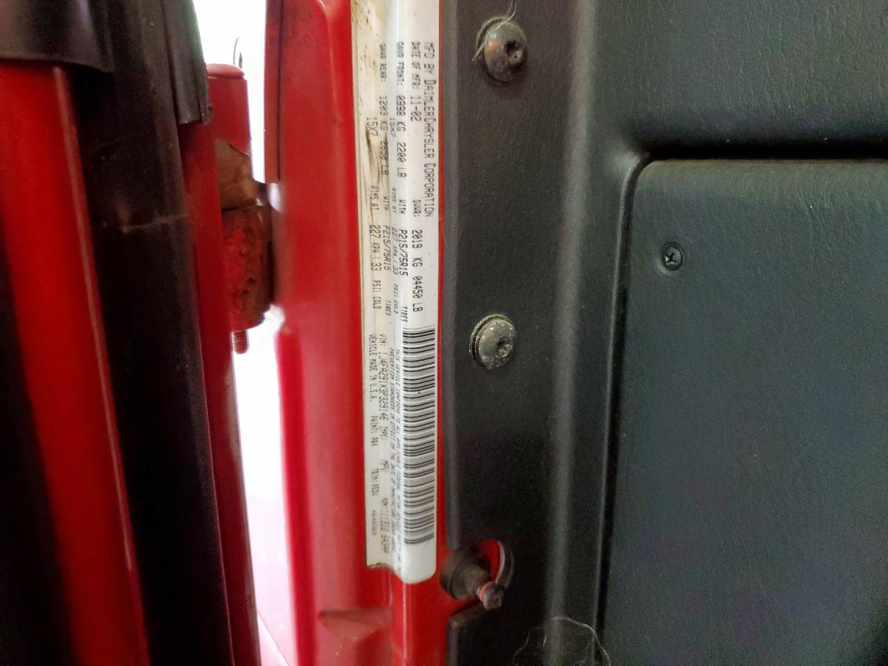 2003 Jeep Wrangler / Tj Se VIN: 1J4FA291X3P329146 Lot: 81942535