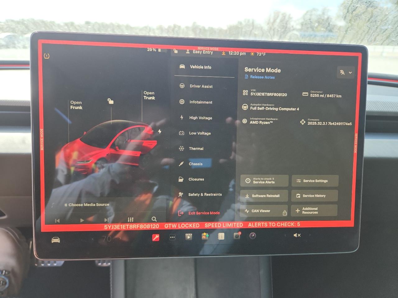 2024 Tesla Model 3 VIN: 5YJ3E1ET8RF808120 Lot: 87267745