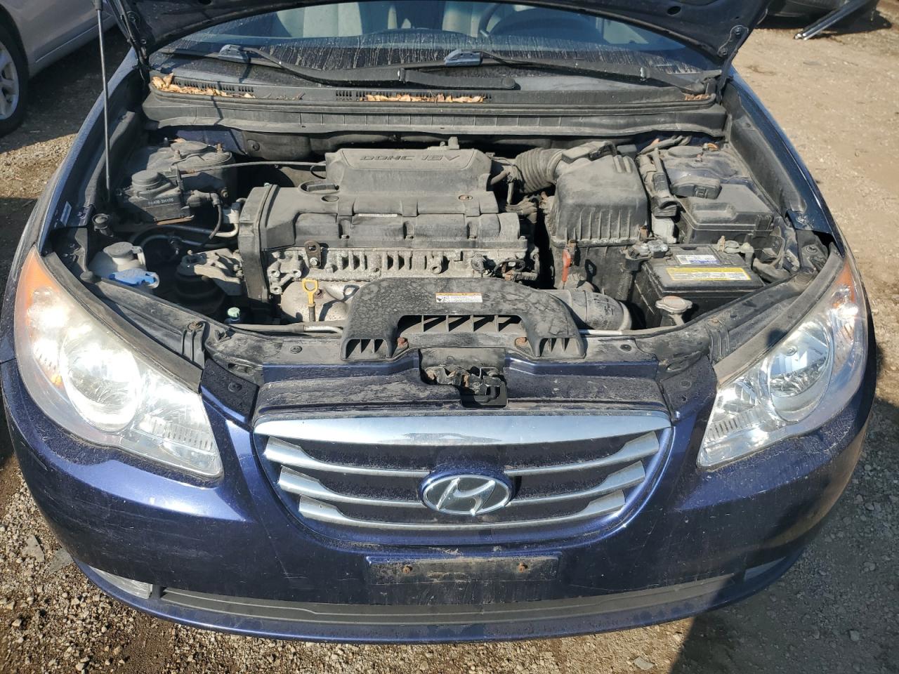 2010 Hyundai Elantra Blue VIN: KMHDU4AD2AU990198 Lot: 86524515