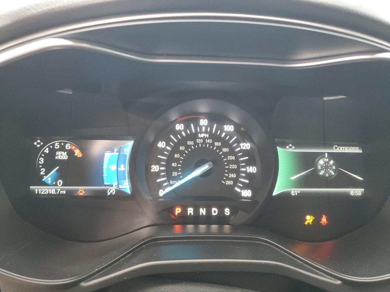 2019 Ford Fusion Sel VIN: 3FA6P0CDXKR237625 Lot: 90693595