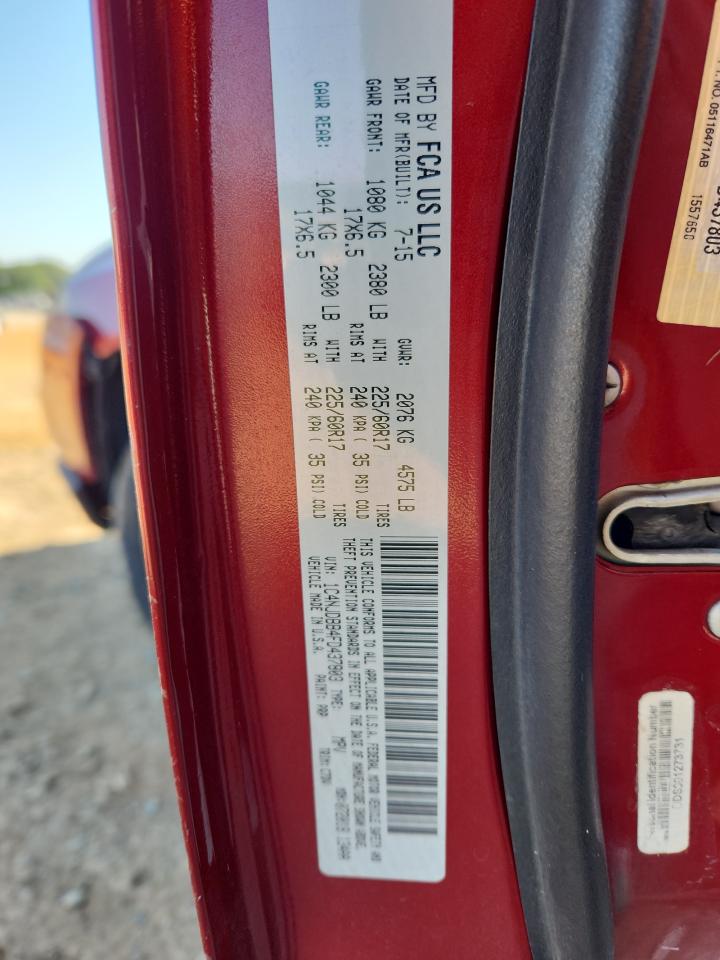 2015 Jeep Compass Sport VIN: 1C4NJDBB4FD437803 Lot: 82186205