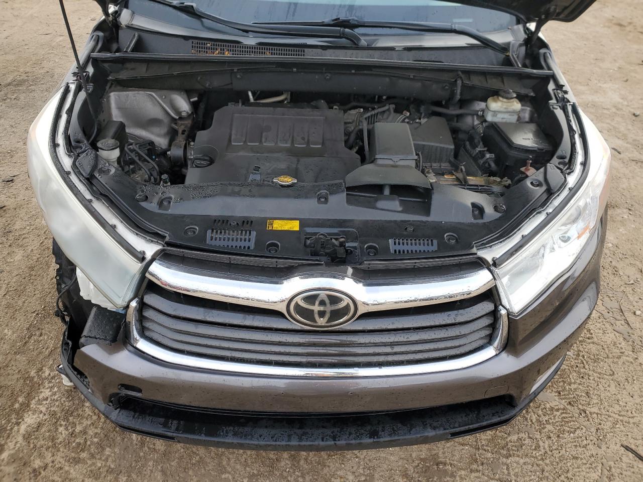 2015 Toyota Highlander Limited VIN: 5TDDKRFH6FS121943 Lot: 85426885