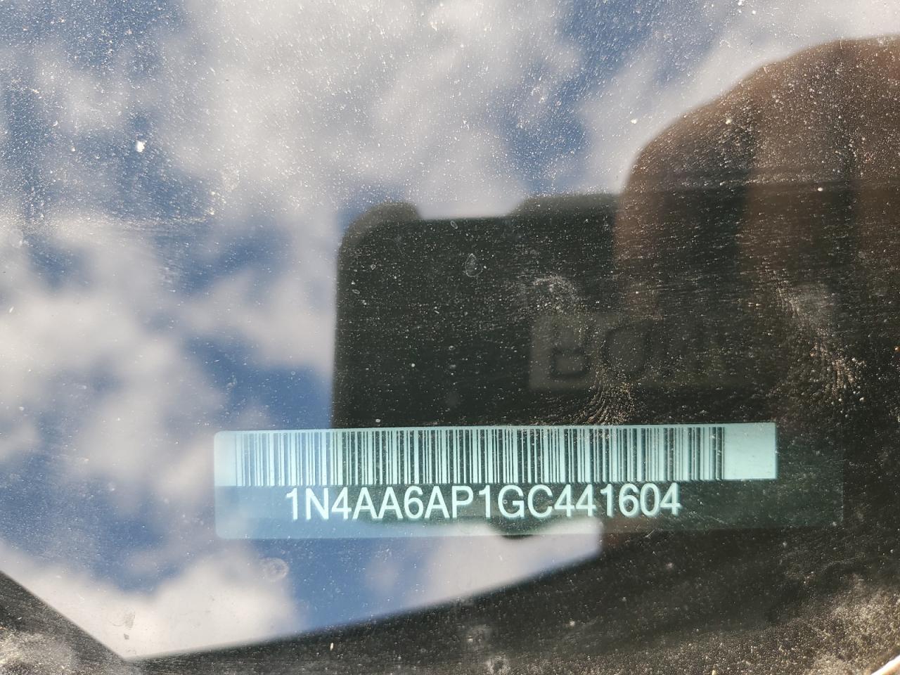 2016 Nissan Maxima 3.5S VIN: 1N4AA6AP1GC441604 Lot: 86797225