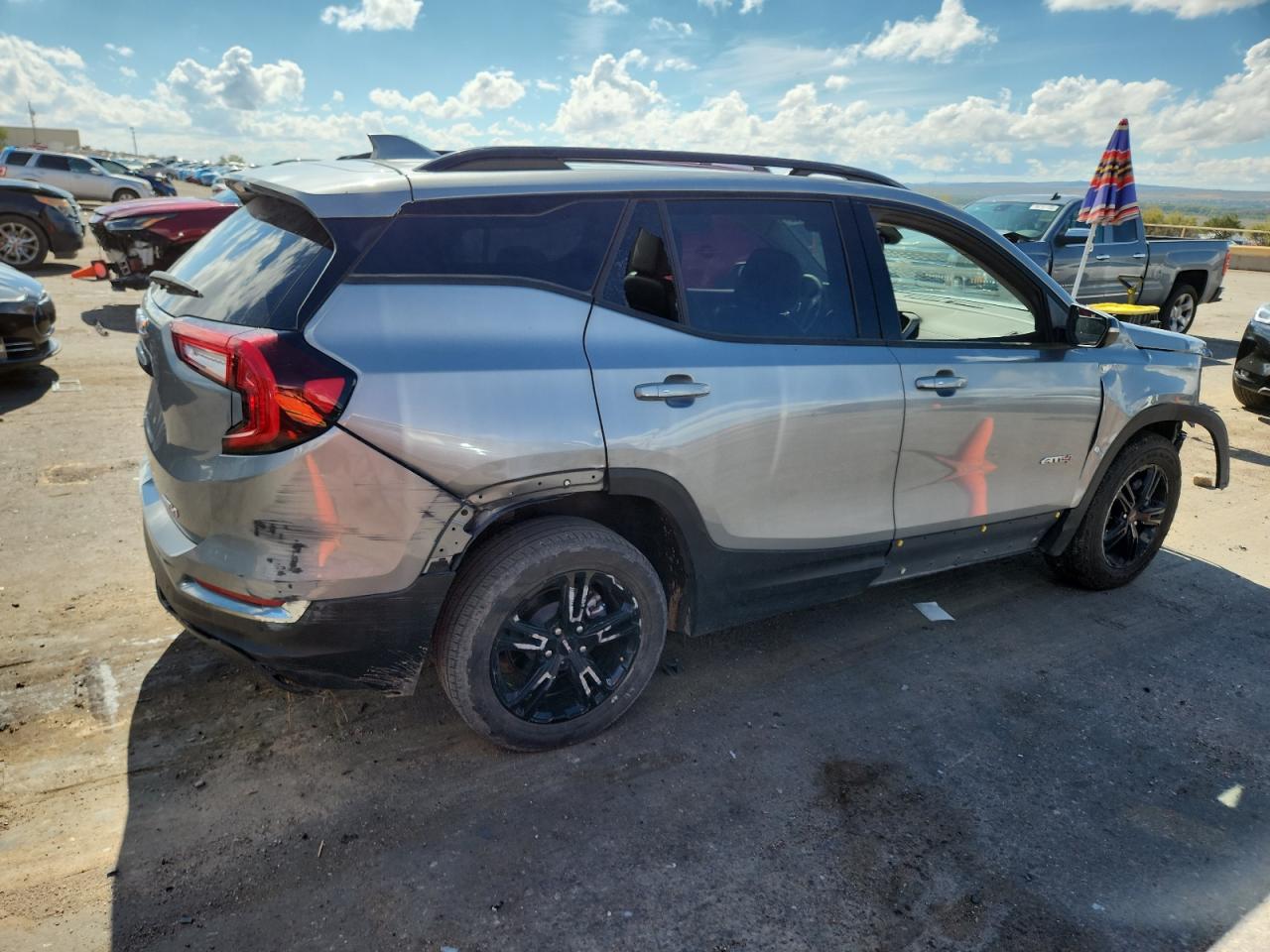 2023 GMC Terrain At4 silver null gas 3GKALYEG0PL151745 photo #4
