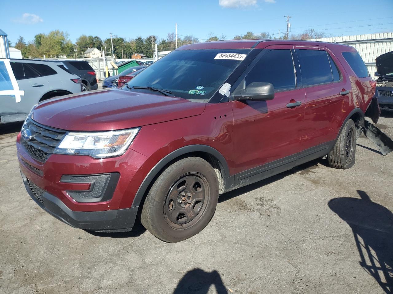 FORD EXPLORER 2018. Lot# 86634435. VIN 1FM5K8ARXJGC77867. Photo 1