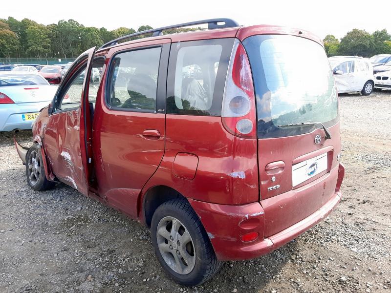 2001 TOYOTA YARIS VERSO 1.3 16V VVTI GLS 5DR AUTO