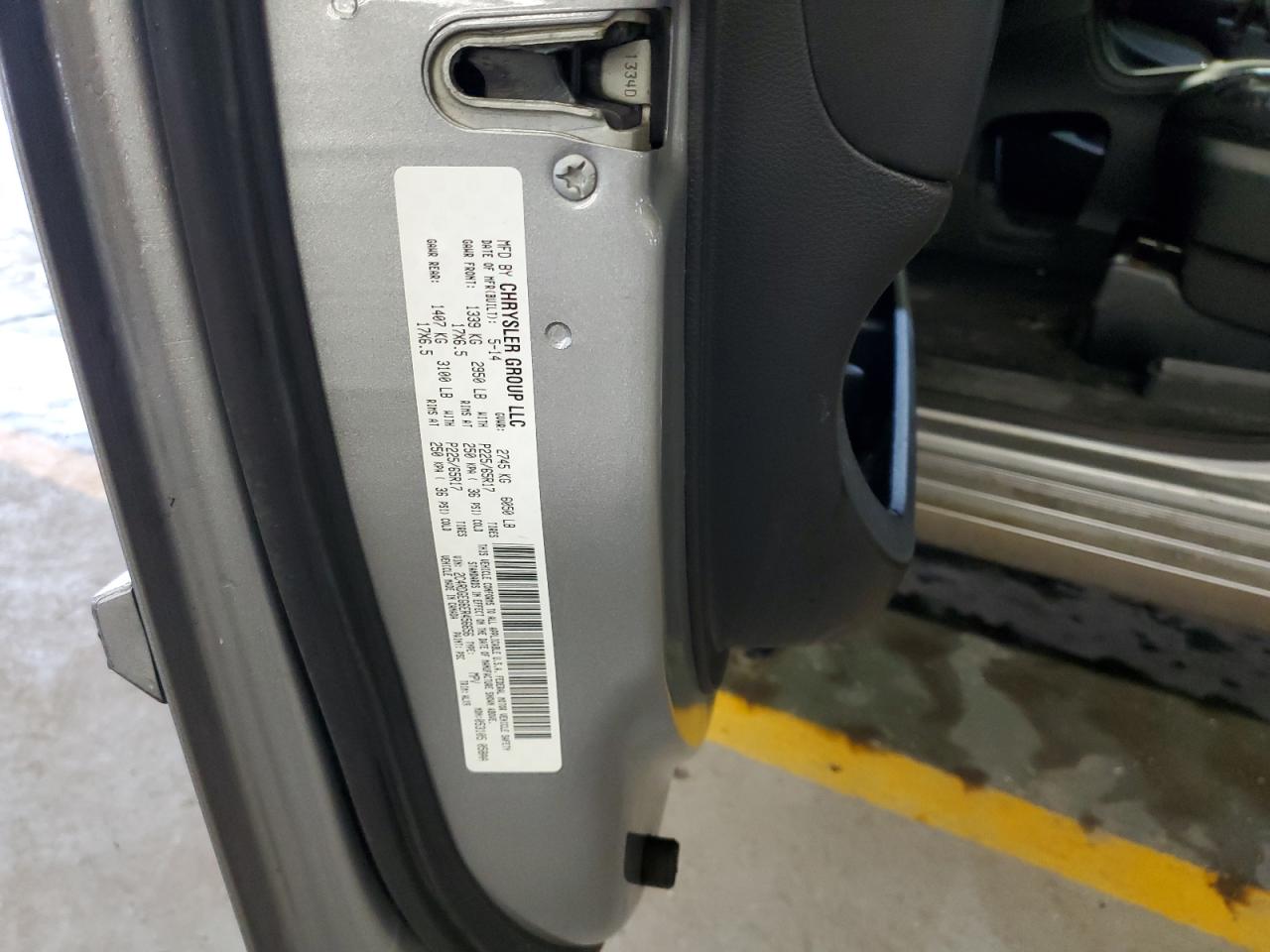 2014 Dodge Grand Caravan R/T VIN: 2C4RDGEG6ER456656 Lot: 85347665