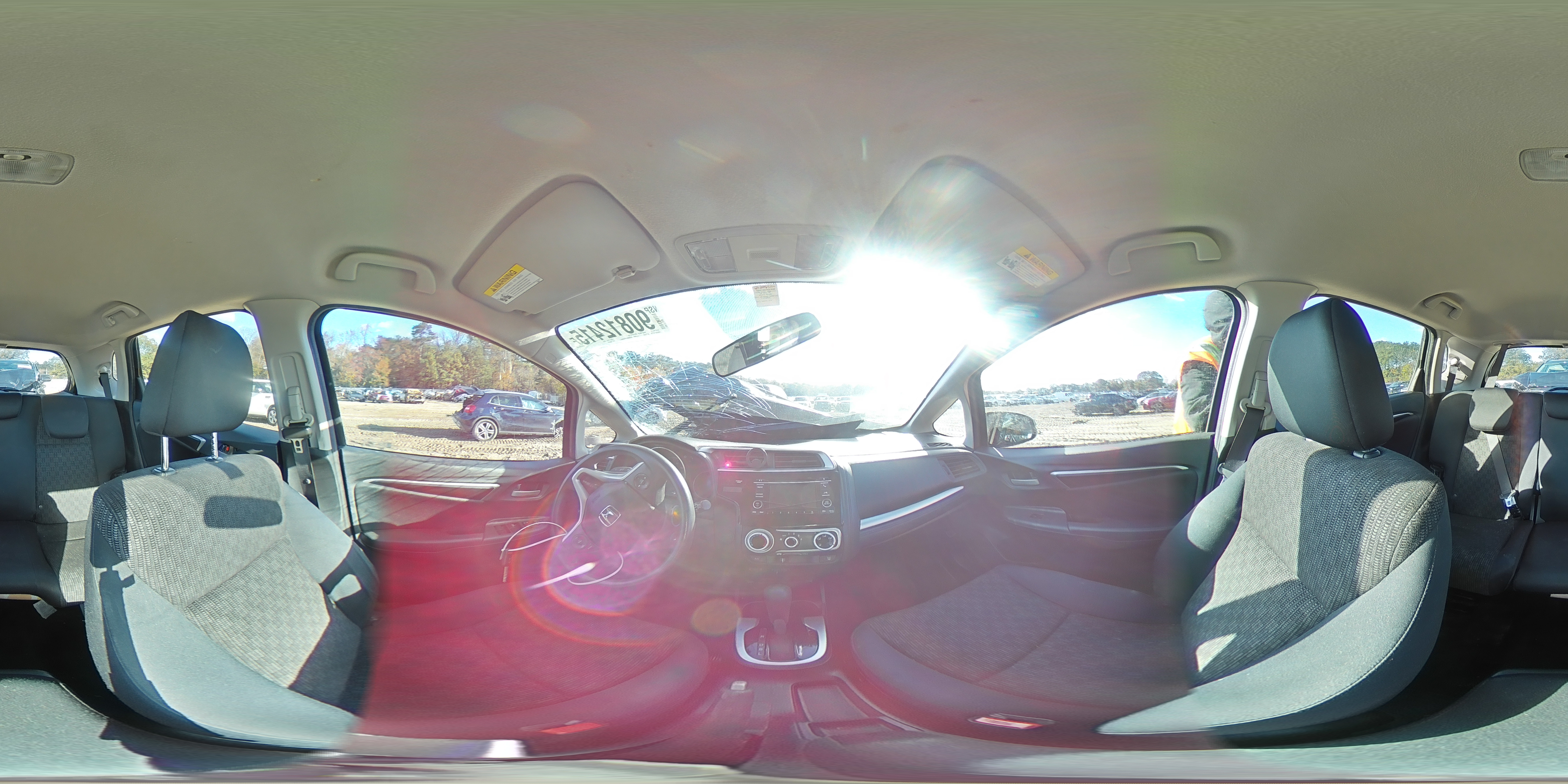 2017 Honda Fit Lx VIN: JHMGK5H57HS000162 Lot: 90812415