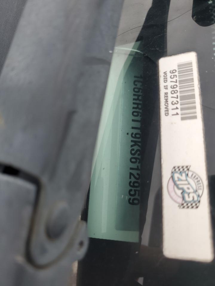 2019 Ram 1500 Classic Slt VIN: 1C6RR6TT9KS612959 Lot: 82760515