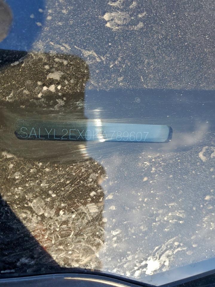 2019 Land Rover Range Rover Velar R-Dynamic Se VIN: SALYL2EX0KA789607 Lot: 87216205