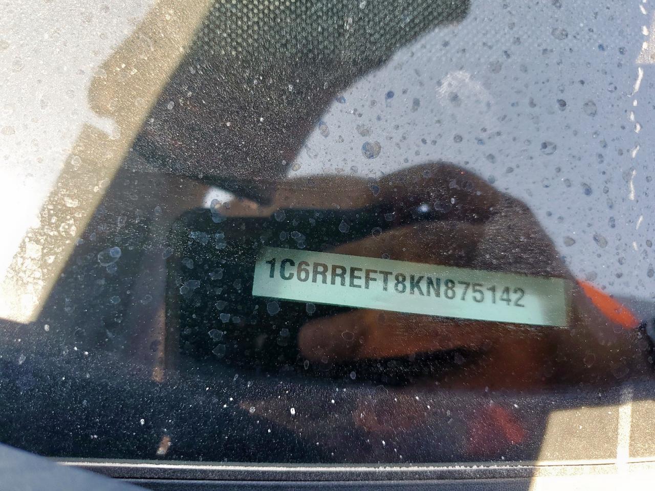 2019 Ram 1500 Big Horn/Lone Star VIN: 1C6RREFT8KN875142 Lot: 84650515