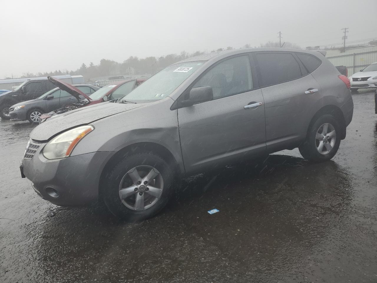 2010 Nissan Rogue S silver null gas JN8AS5MV4AW140265 photo #1