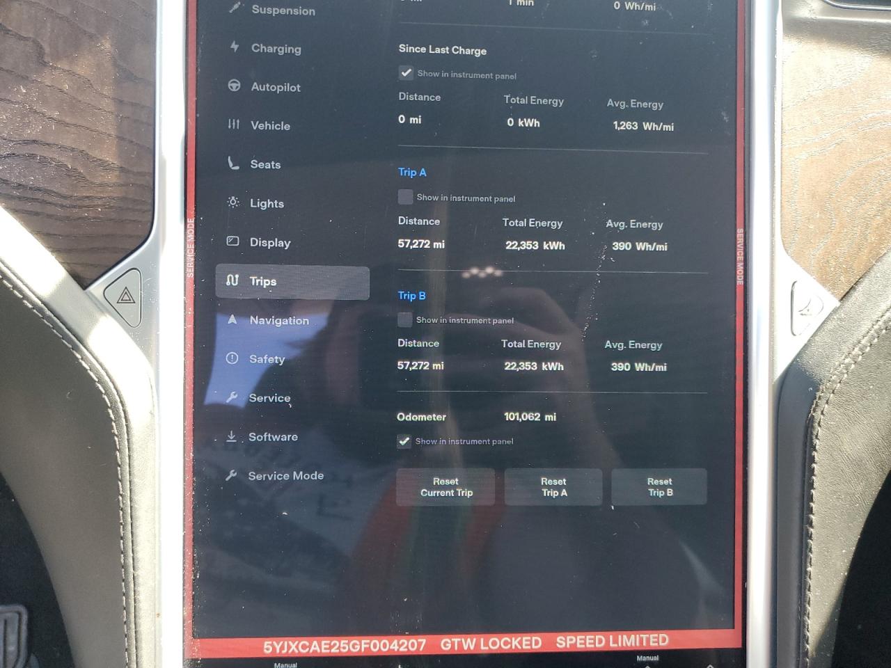 2016 Tesla Model X VIN: 5YJXCAE25GF004207 Lot: 84266585