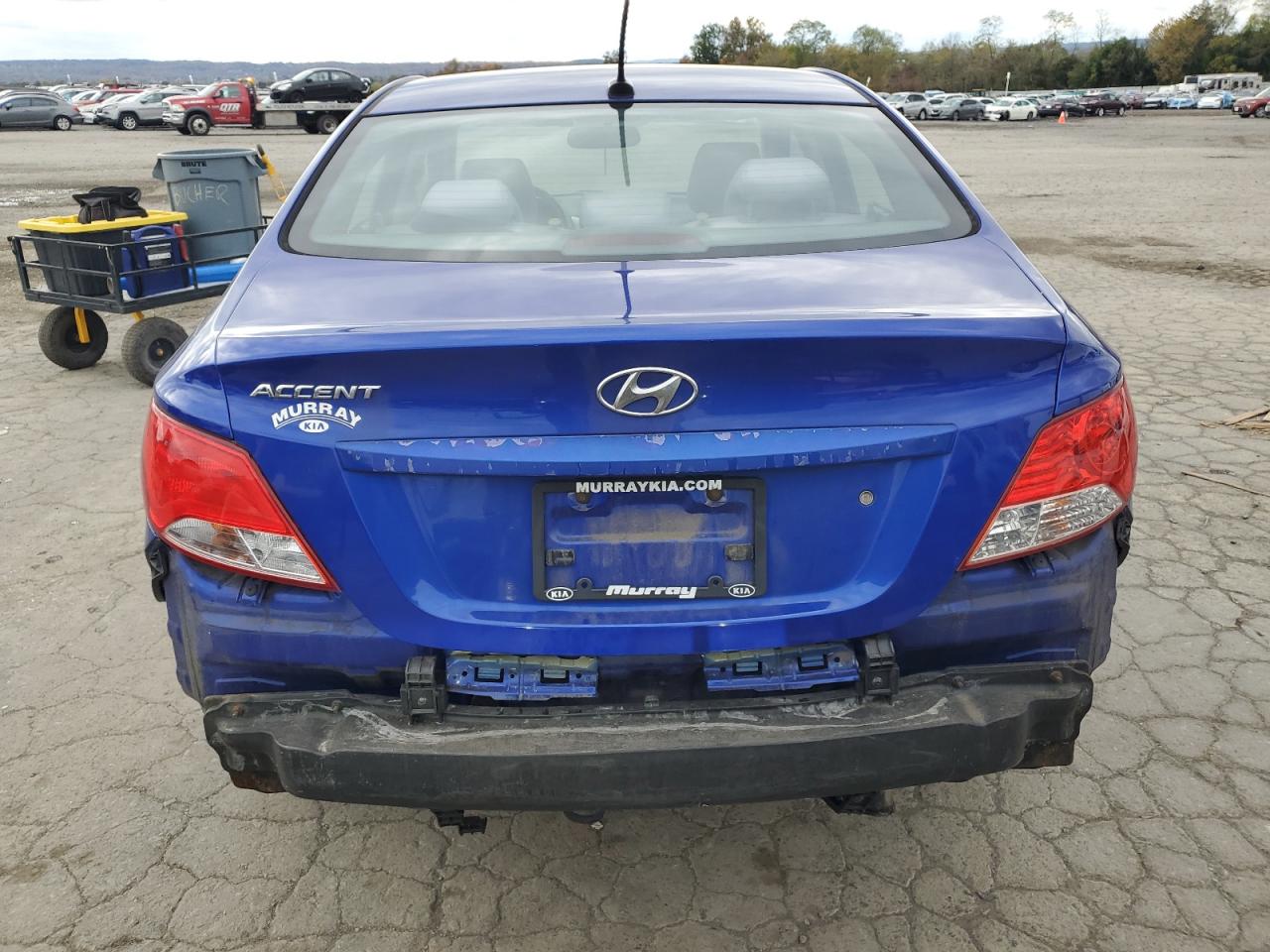 2012 Hyundai Accent Gls VIN: KMHCT4AE3CU151624 Lot: 87419535