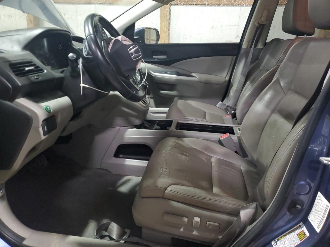 2013 Honda Cr-V Exl VIN: 2HKRM4H74DH601814 Lot: 85493855