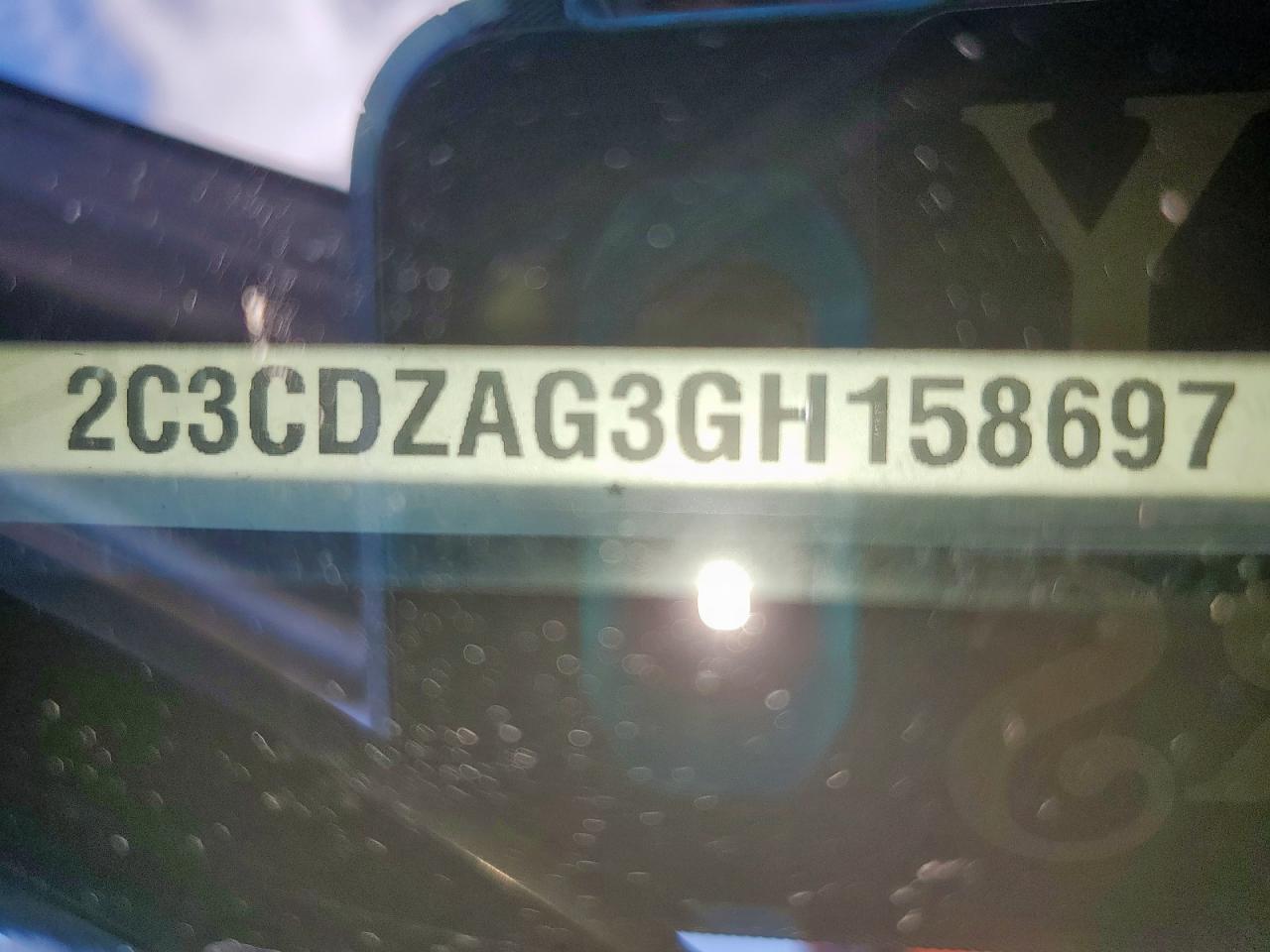 2016 Dodge Challenger Sxt VIN: 2C3CDZAG3GH158697 Lot: 85392985